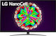 LG Smart Τηλεόραση 49" 4K UHD LED 49NANO816NA HDR (2020) 49NANO816NA.API