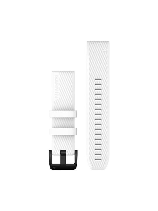 Garmin Quickfit 22 Armband Silikon White with B...