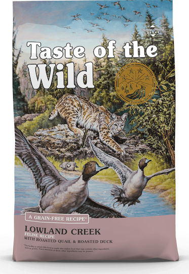Taste Of The Wild Lowland Creek Cat Dry Food with Duck / Quail Quail 2kg