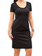Mini T-Shirt Dress Black