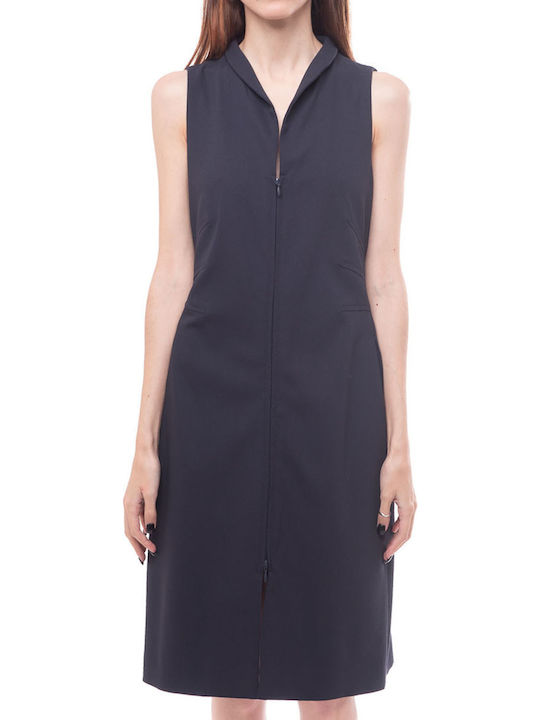 Emporio Armani Φόρεμα Γραφείου Navy Μπλε
