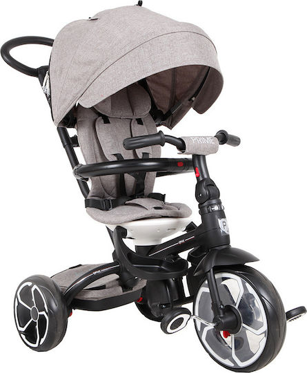 Q Play Prime Convertible with Parental Handle 4 in 1 for 6 Months Gray T561