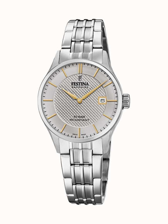 Festina Women's Watch with Silver Metal Bracelet
