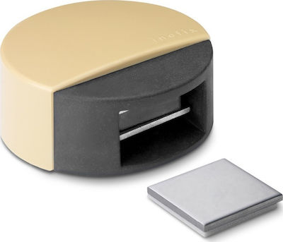 Door Stopper Magnetic Μαγνητικό Μπεζ Metallic Beige 1pcs