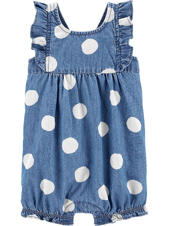 Carter's Baby Bodysuit Sleeveless Blue