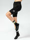 Up + Fit Performance 17-29036 Training Γυναικείο Ποδηλατικό Κολάν Ψηλόμεσο Μαύρο