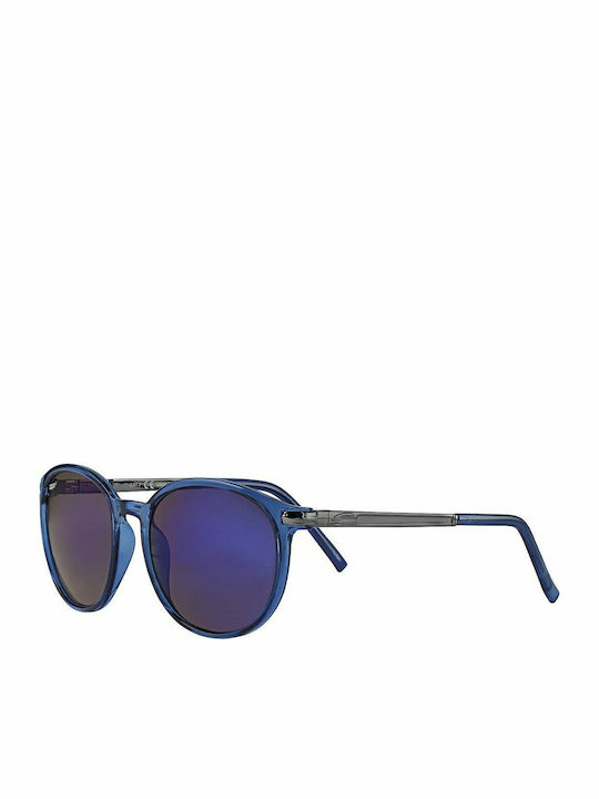 Zippo Men's Sunglasses with Blue Plastic Frame and Blue Lens ΟΒ59-51