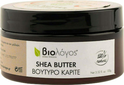 Βιολόγος Oil for Massage Cold-pressed shea butter 100gr