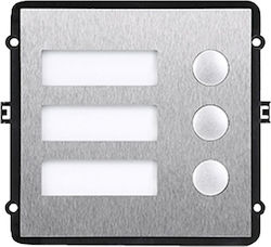 Dahua Home Intercom Push Button Panel for 3 Apartments