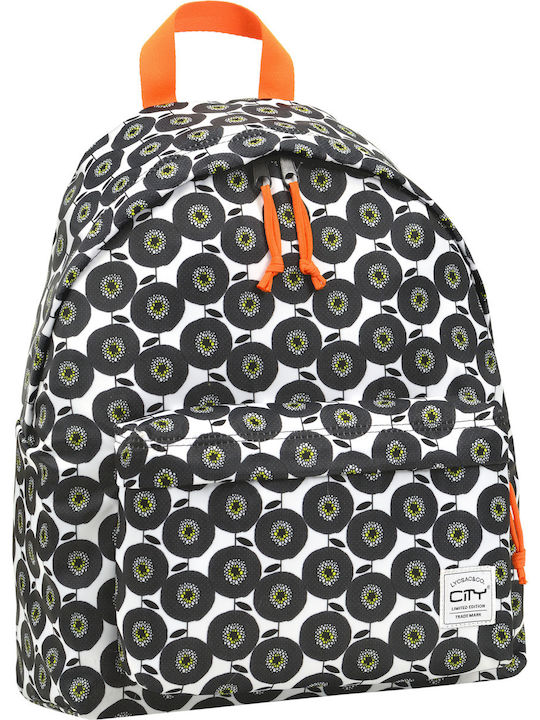 Lyc Sac City The Drop Satin Nature Σχολική Τσάν...