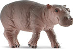 Bullyland Miniature Toy Hippopotamus Calf 8cm.