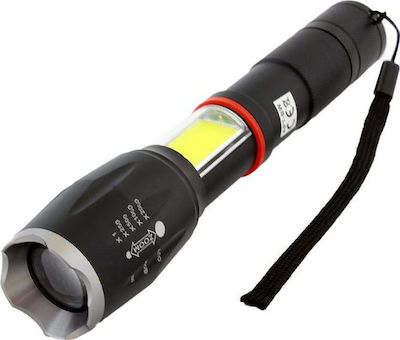 Flashlight LED Waterproof IPX4 Dual Function with Maximum Brightness 220lm 1x16850