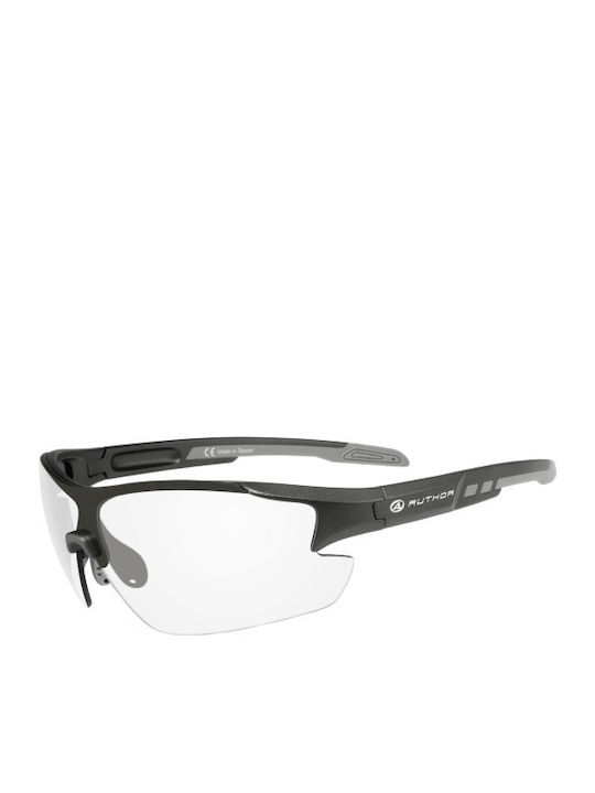 Author Sunglasses Vision LX Γυαλιά Ηλίου Μαύρα με Κοκκάλινο Σκελετό