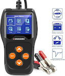 Konnwei KW600 Digital Battery Tester with Crocodile Clips