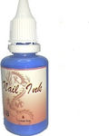 Airbrush Nail Ink Culori de pictură pentru Unghii Albastru Cobalt 30ml în Culoarea Albastru