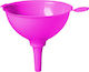 Cyclops Kitchen Funnel Made of Plastic Pink 1pcs