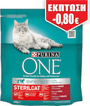 Purina One Bifensis Sterilcat Ξηρά Τροφή για Ενήλικες Στειρωμένες Γάτες με Βοδινό / Σιτάρι 0.45kg