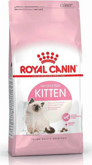 Royal Canin Second Age Kitten Trockenfutter für junge Katzen mit Geflügel 10kg