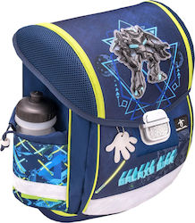Belmil Galaxy War Classy Σχολική Τσάντα Πλάτης Δημοτικού σε Μπλε χρώμα Μ32 x Π19 x Υ36cm