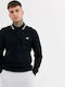 Men's Long Sleeve Polo Blouse Black