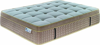 Woodwell King Size Ανατομικό Στρώμα Foam / Memory Foam / Latex 180x200x38cm με Ανεξάρτητα Ελατήρια