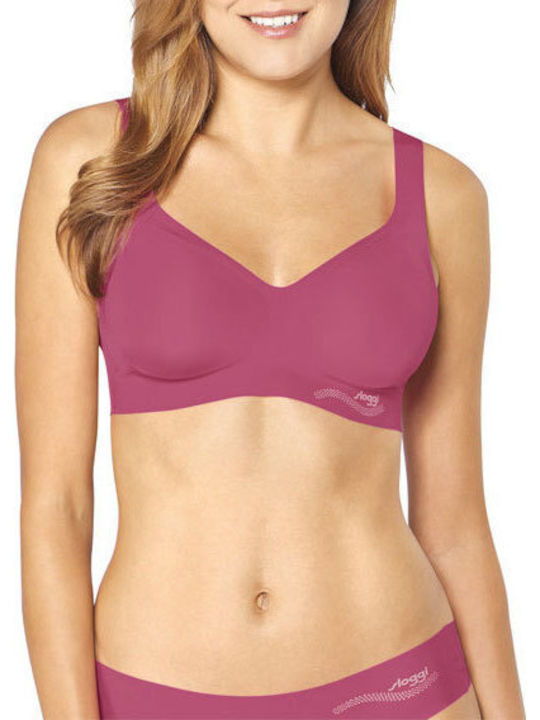 Sloggi Zero Feel Frauen Sport-BH Fuchsie mit Po...