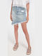 GLAMOROUS LADIES DENIM SKIRT L.BLUE