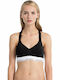 Calvin Klein Frauen Sport-BH Schwarz