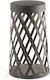 Faro Barcelona Shadow Outdoor Floor Lamp LED for Exterior Space 11W with Warm White Light Gray