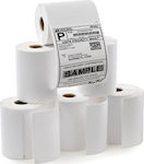 500 Self-Adhesive Labels for Label Printer 25x54mm