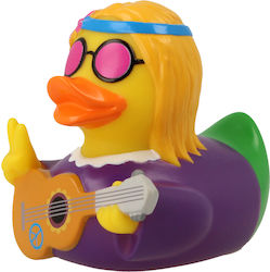 Lilalu Hippie Female Duck Rubber Duck 9cm Lilalu Hippie Female Duck Rubber Duck 9cm