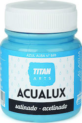 Titan Acualux Satin Vopsea acrilică Albastru de...