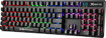 Xtrike Me GK-980 Gaming Μηχανικό Πληκτρολόγιο με Custom Blue διακόπτες και RGB φωτισμό (Αγγλικό US)