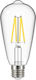 Elvhx Λάμπα LED 4W για Ντουί E27 και Σχήμα ST64...