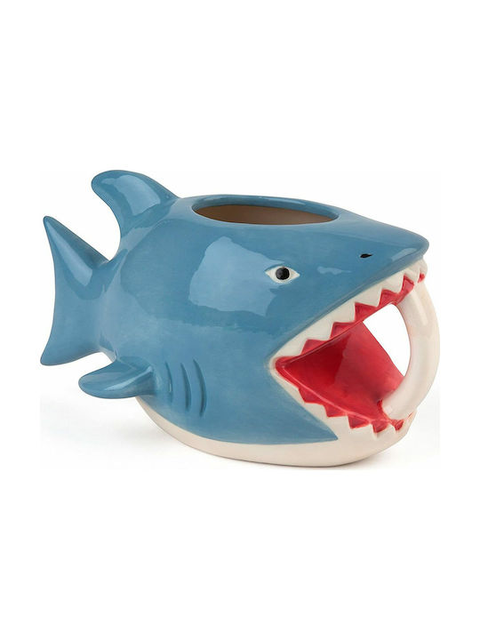 Καρχαρίας - Bite Me Ceramic Cup Blue 650ml