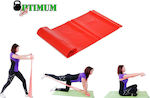 Optimum Resistance Band Moderate Red 2.5m