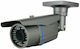 Tele HV-141 CCTV Κάμερα Παρακολούθησης HD 720P Αδιάβροχη με Φακό 2.8-12mm Γκρι