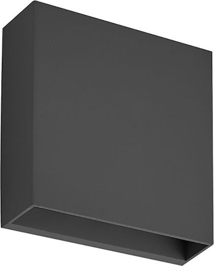 Adeleq Στεγανή Πλαφονιέρα 13x14x4εκ.