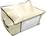 Fabric Storage Case For Clothes in Ecru Color 45x60x30cm 2pcs