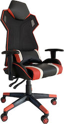 Fylliana D-01 Gaming Chair Leatherette Black/Red