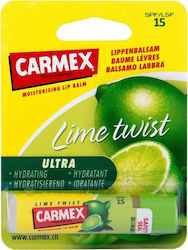 Carmex Moisturising Lip Balm SPF15 Lime Twist 4...
