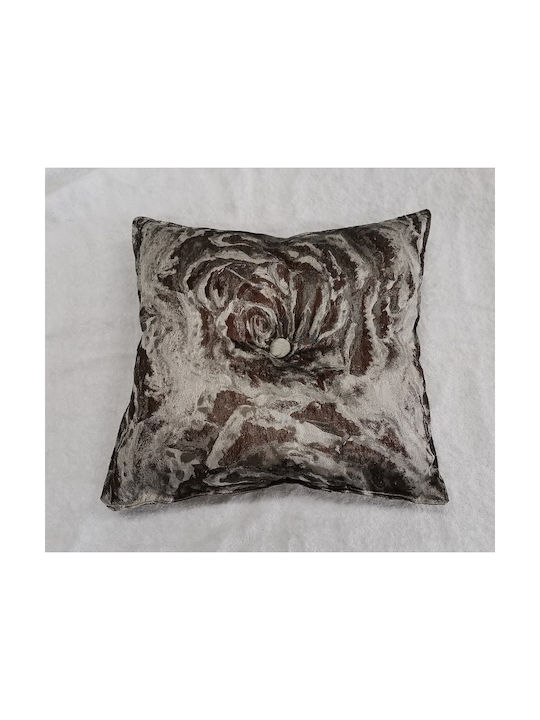 Mc Decor Perna De Canapea Maro 35x35cm