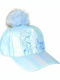 Cerda Kids' Hat Jockey Fabric Frozen Light Blue
