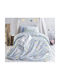 Rythmos Glow Set Kids Duvet Cover Single with Pillowcase Cotton Blue 160x250cm