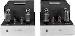 Tsakiridis Devices Apollon Ultima Λαμπάτος Τελικός Ενισχυτής Hi-Fi Mono 150W/8Ω Ασημί