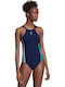 Adidas Parley Hero Athletic One-Piece Swimsuit Navy Blue
