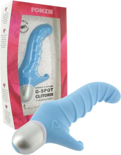 Feelztoys Fonzie Δονητής Rabbit 16cm Blue