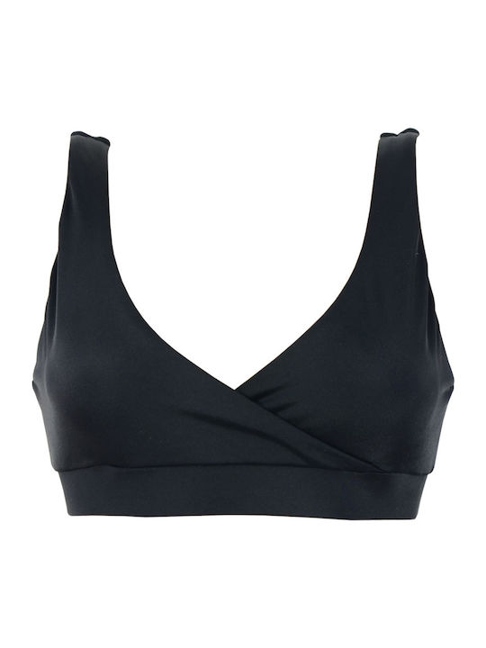 Rock Club Sports Bra Bikini Top BP-2108 Black BP2108.black