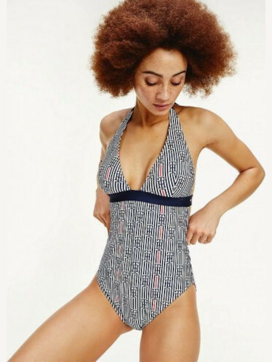 Tommy Hilfiger One-Piece Swimsuit with Open Back UW0UW02118-0K7