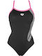 Slipstream Athletic One-Piece Swimsuit Black